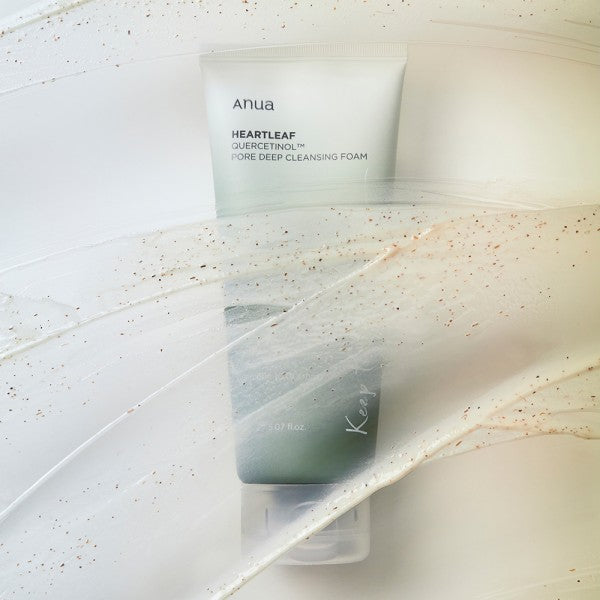 Anua Cleansing Foam mit Heartleaf und Quercetinol für eine porentiefe und beruhigende Reinigung