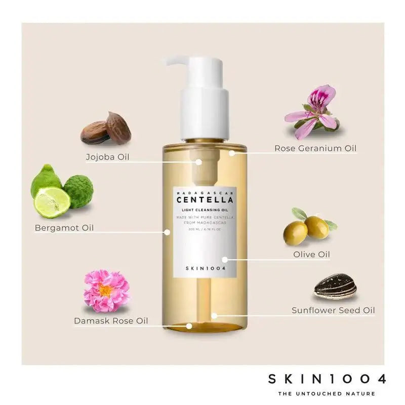 SKIN1004 Madagascar Centella Light Cleansing Oil | 200 ml - ZenBeautyEssentials