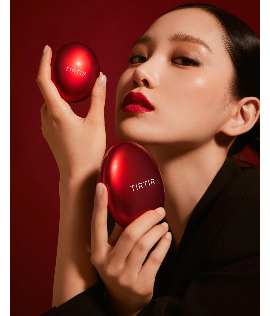TIRTIR Mask Fit Red Cushion 21N Ivory |4,5 g.| Langanhaltendes Make-up für einen makellosen Teint