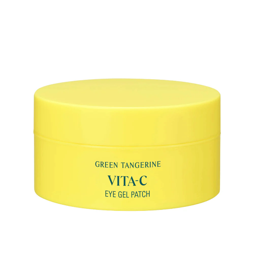 „Goodal Augen Gel-Pads Green Tangerine Vita C, 60 Stück, für eine strahlende und hydratisierte Augenpartie.